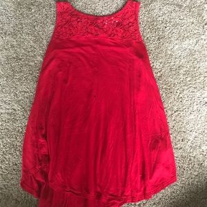 Lacey top tank